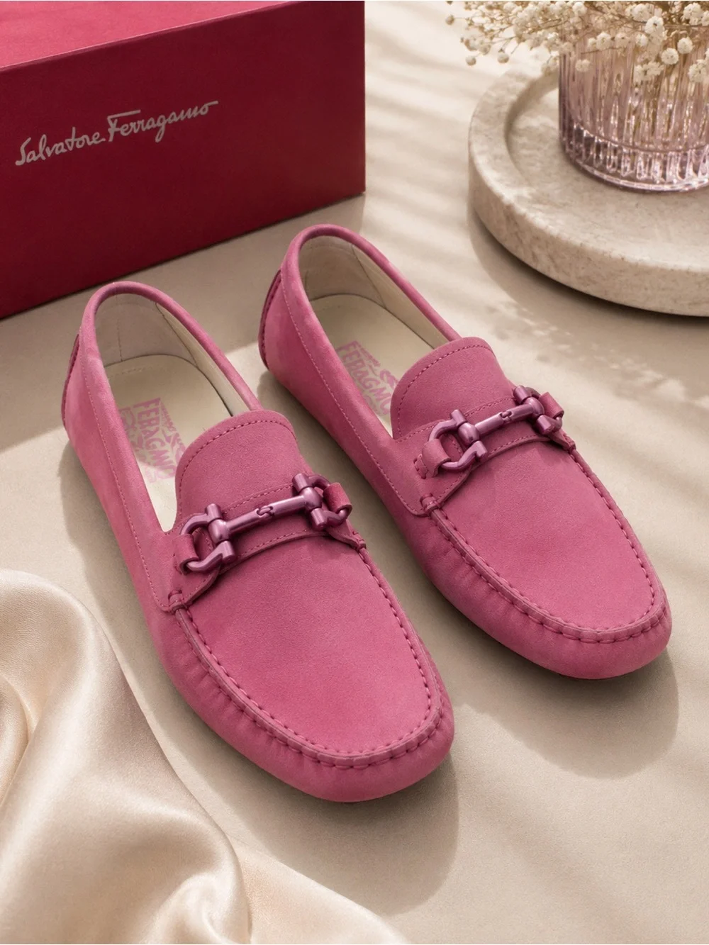 Salvatore Ferragamo | Shoes | Salvatore Ferragamo Pink Suede